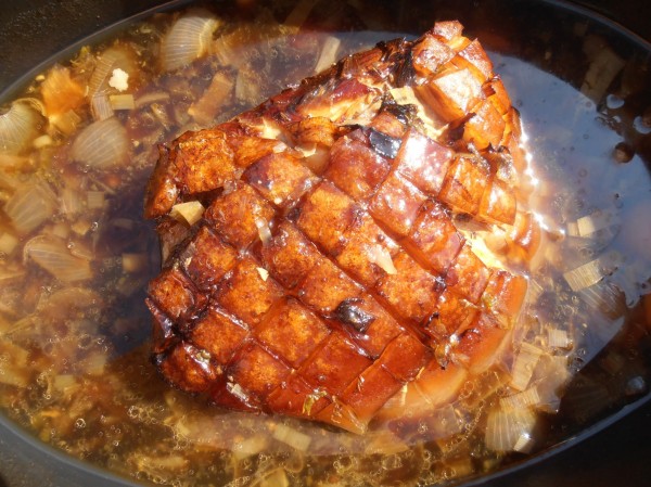 Krustenbraten Dunkelbier