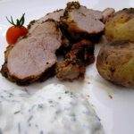 Schweinefilet in Senfkruste