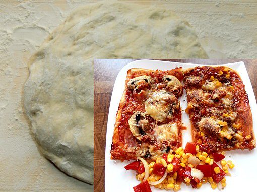 Grundteig für Pizza